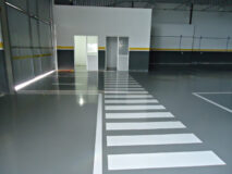 Sistema pintura de pisos – Epoxi / PU oficinas.
