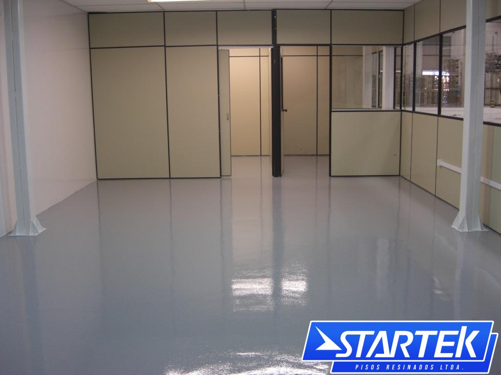 Piso Argamassado Epóxi