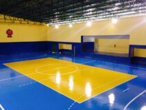 Pintura Poliuretano quadra esportiva